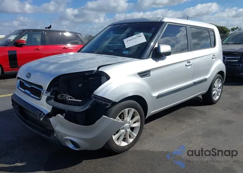 2012 Kia Soul + from USA, damaged, VIN KNDJT2A68C7378671